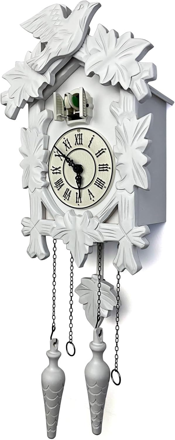 Handcrafted Brown Wall Clock — 5" - View 3