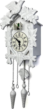 Handcrafted Brown Wall Clock — 5" - View 3