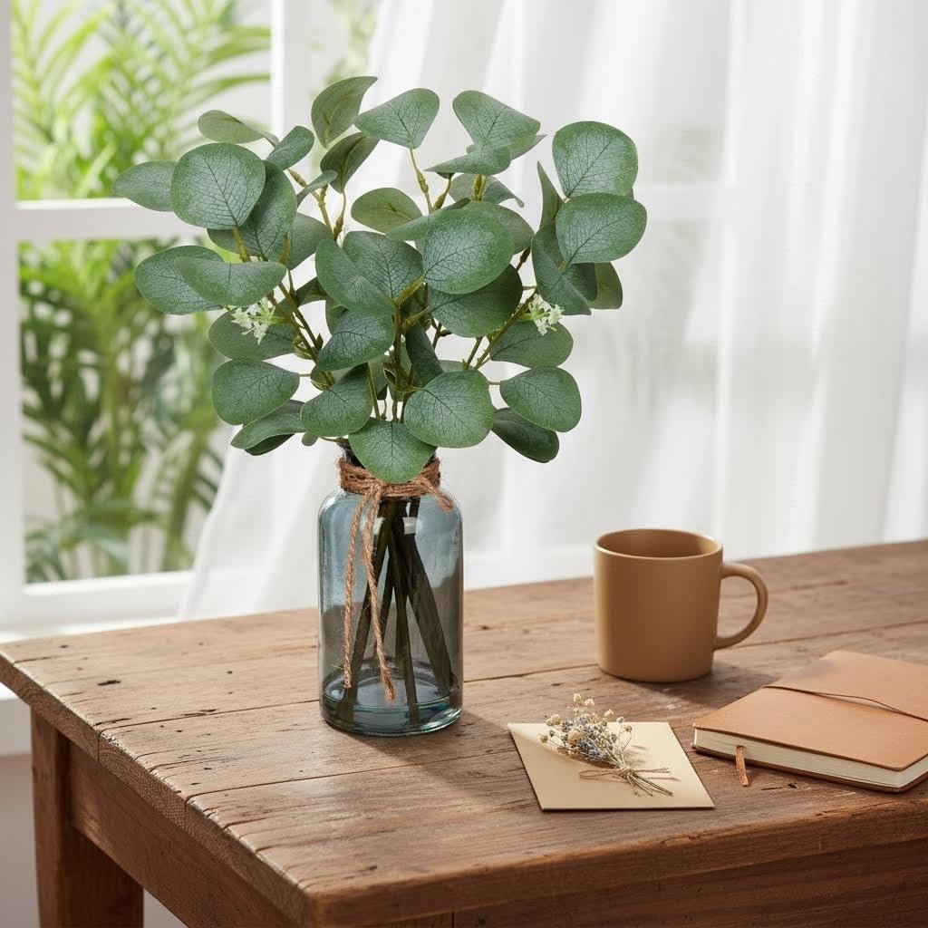 Farmhouse Black Artificial Plant — 14" - View 4