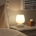 Dimmable Pink Bedside Lamp - View 2