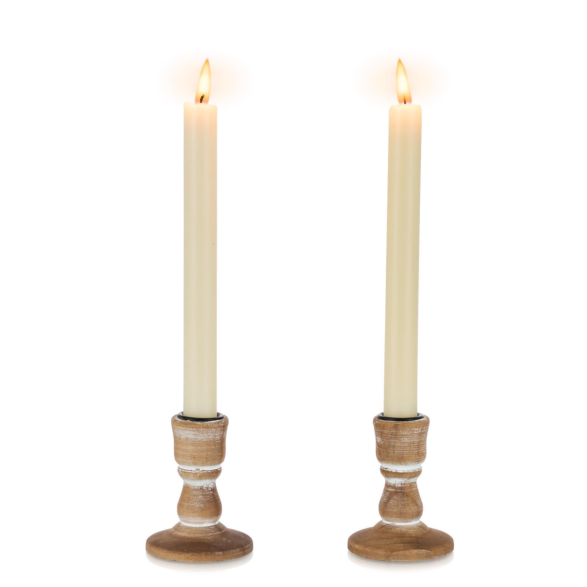 Farmhouse Black Candle — 2-Light