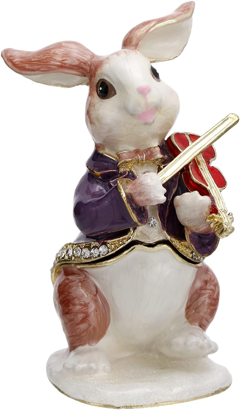 Storage Basket — Rabbit Playing Violin