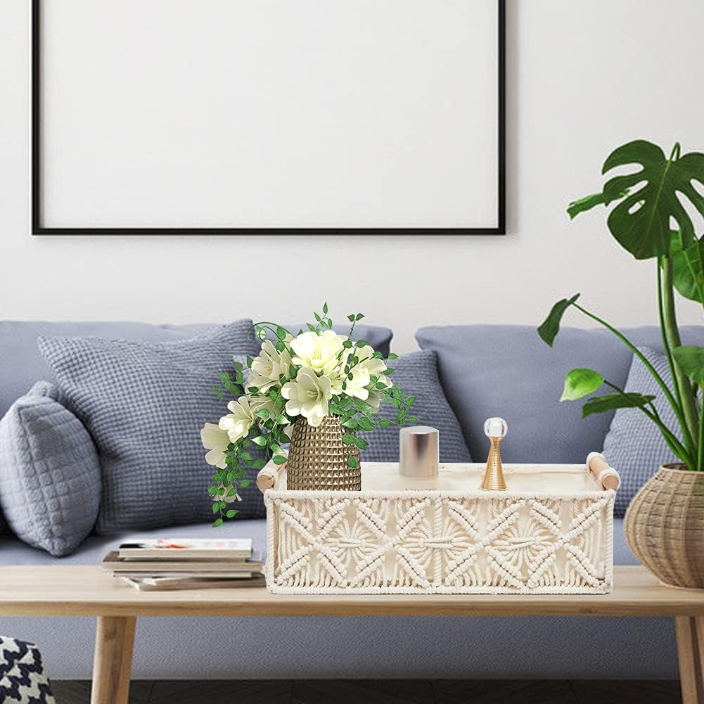 Boho Beige Storage Basket — Set of 2 - View 4
