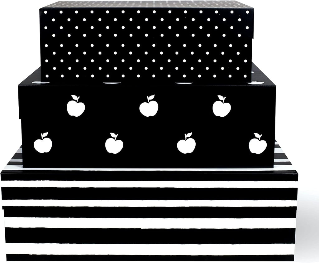 Luxe Gold Storage Bin — Dots and Stripes