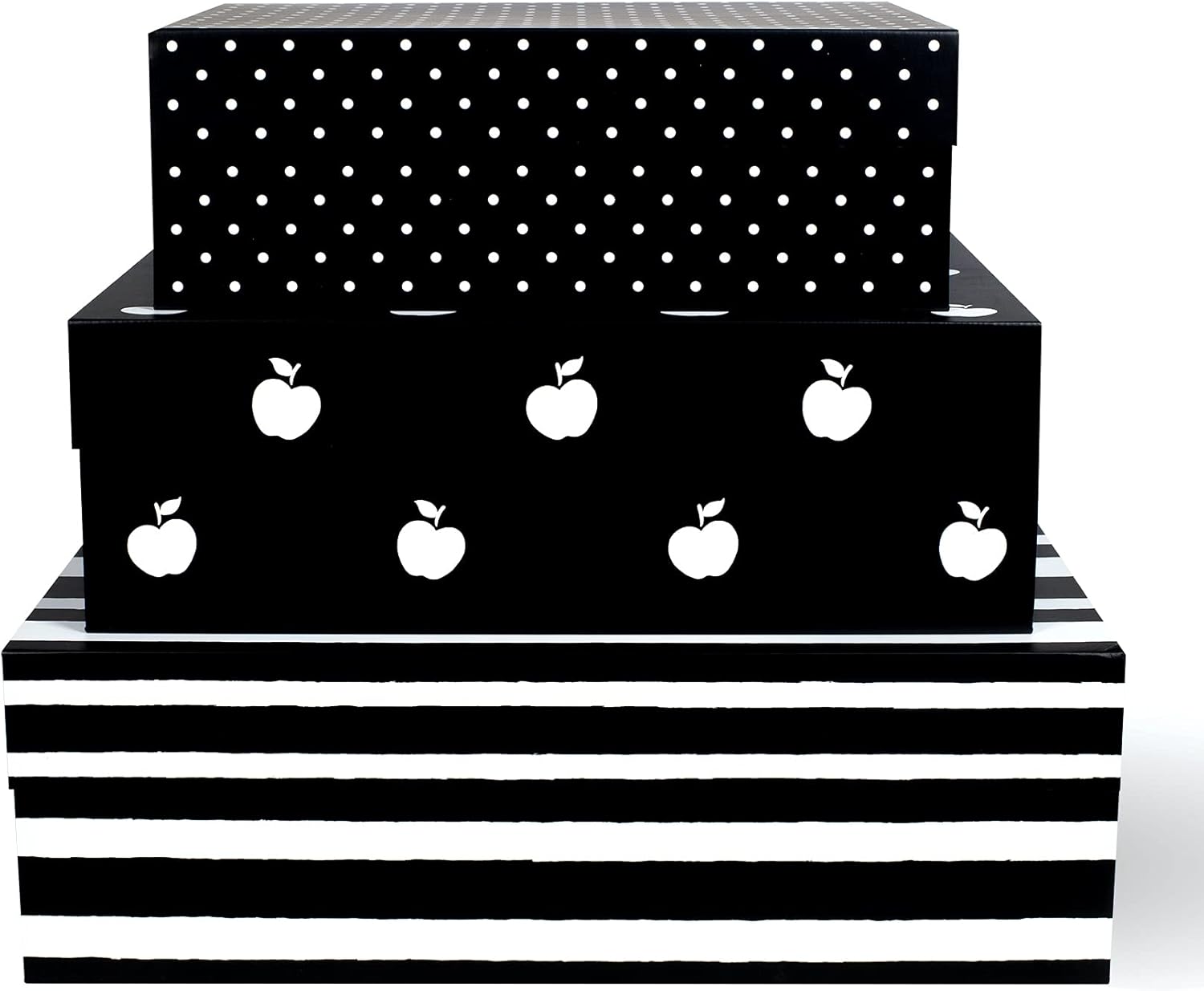 Luxe Gold Storage Bin — Dots and Stripes