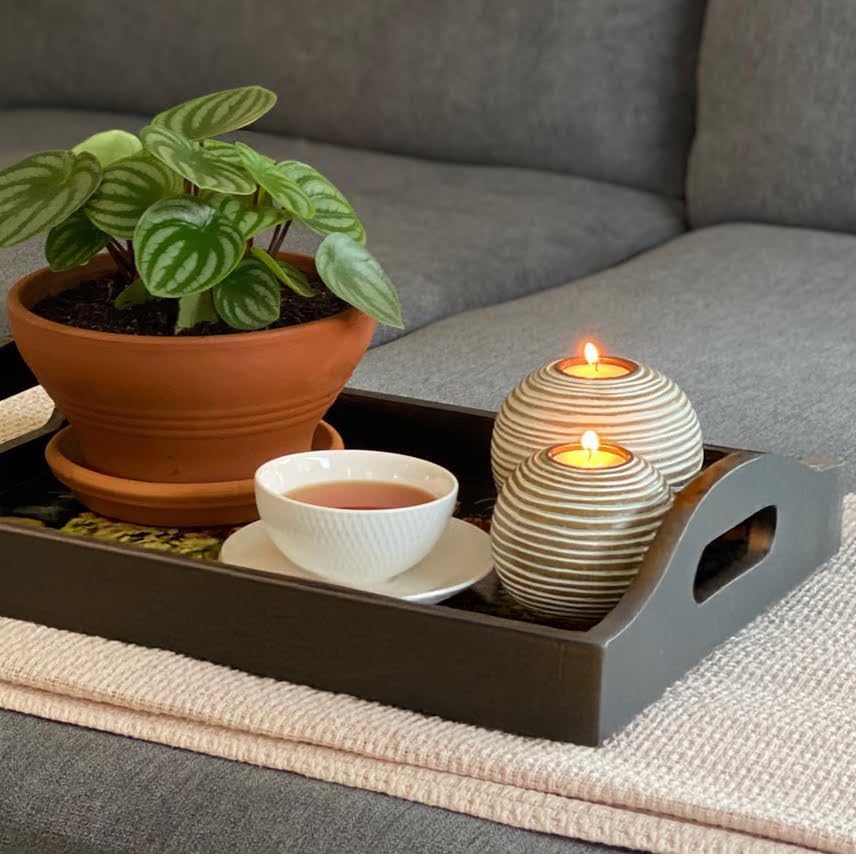Beige Candle — Set of 2 - View 6