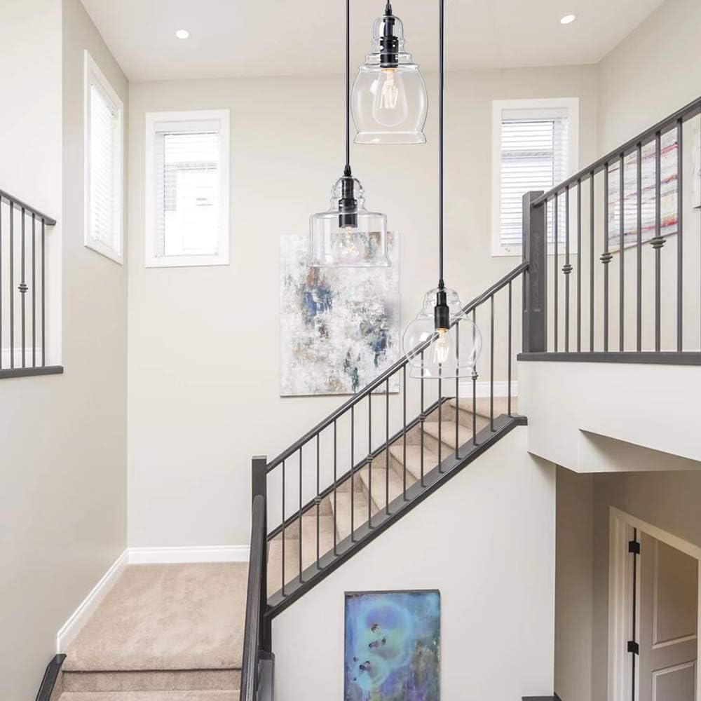 Modern Glass Chandelier - View 6