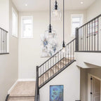 Modern Glass Chandelier - View 6