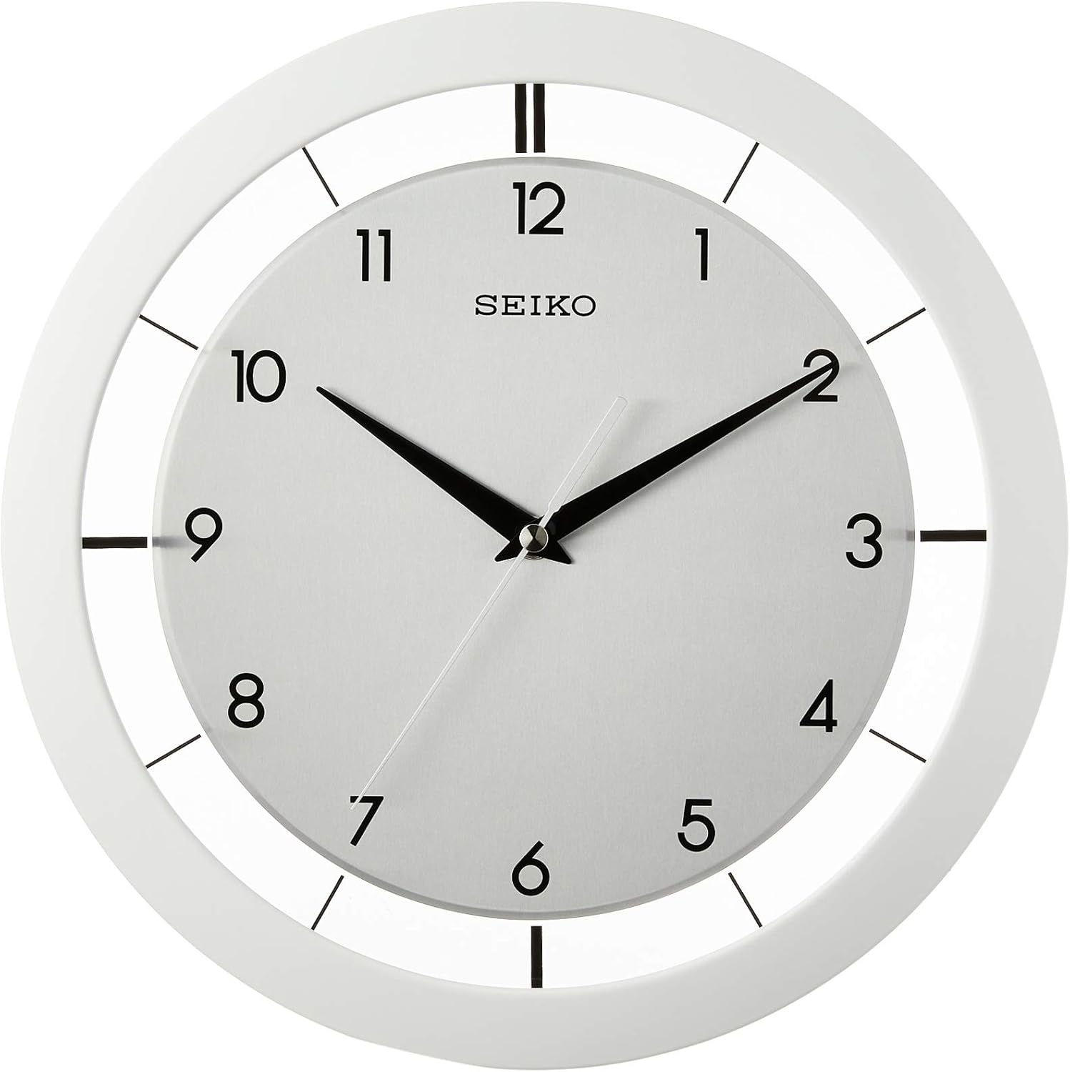 Black Wall Clock — 11" - View 2