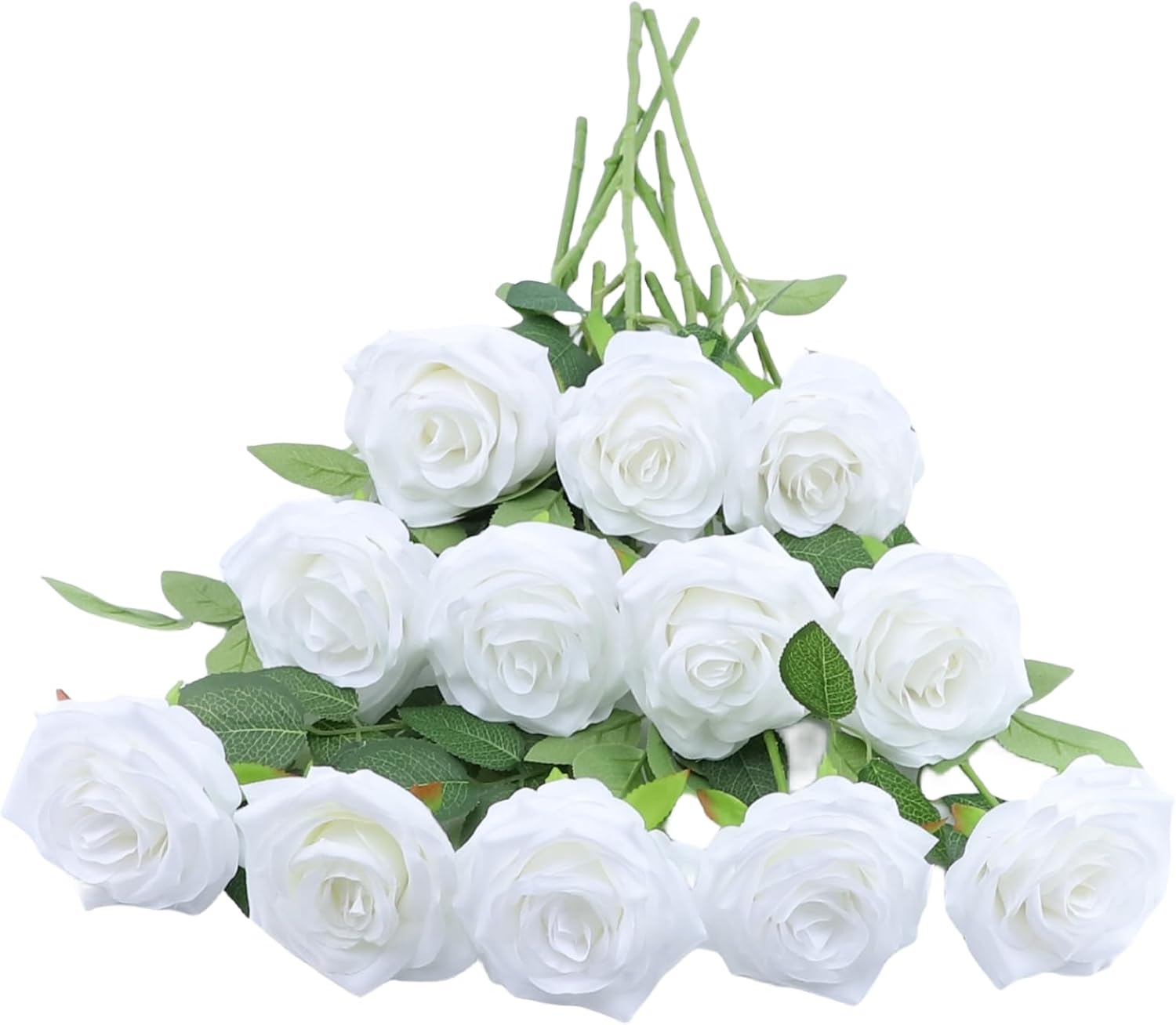 Blue Artificial Flowers — White