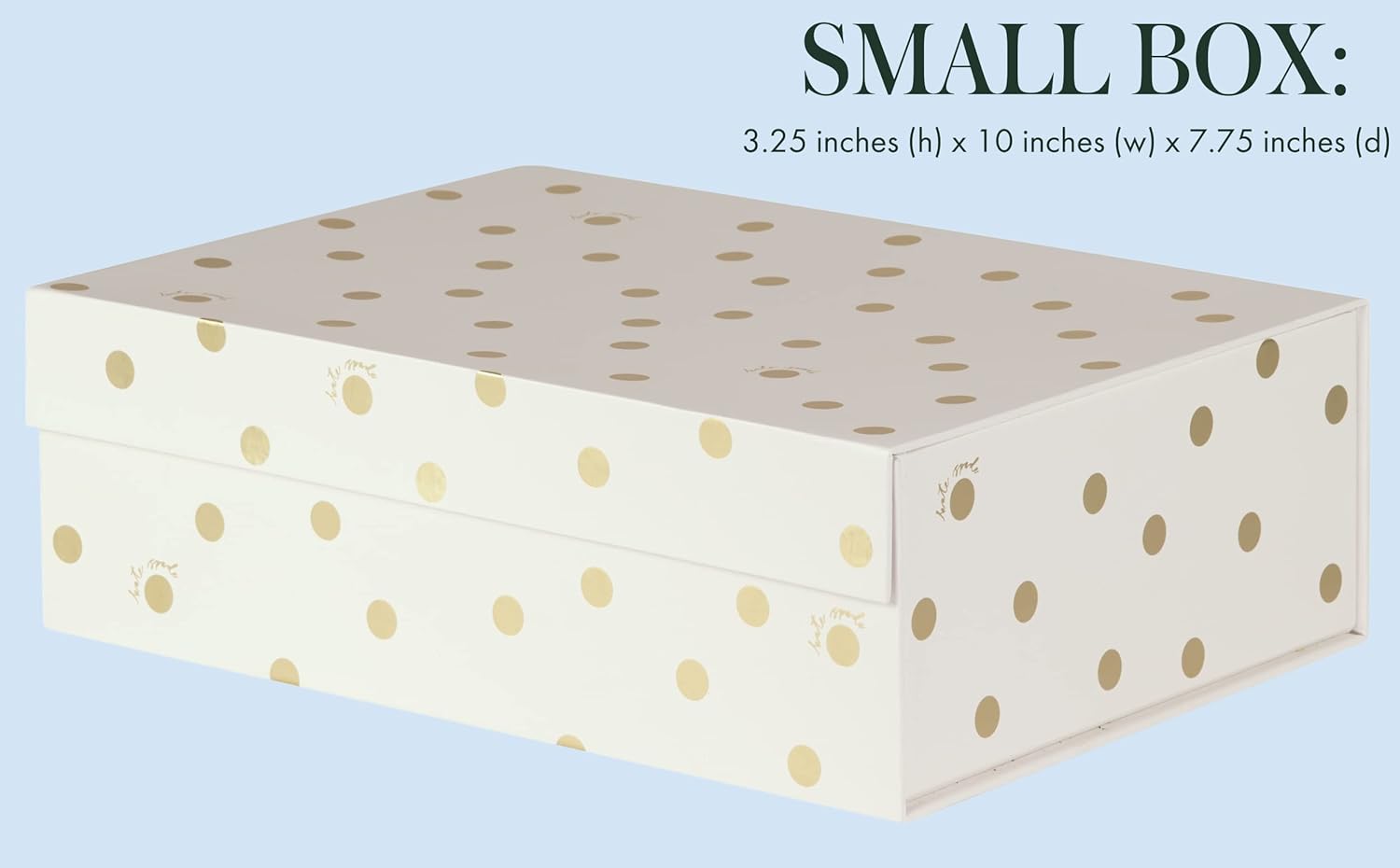 Luxe Gold Storage Bin - View 5