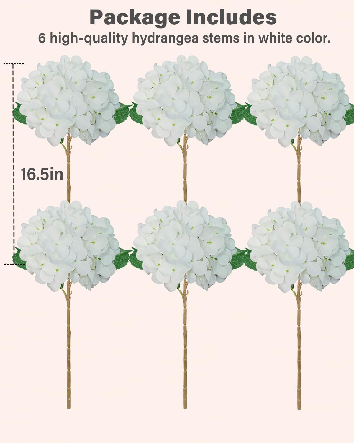 Beige Artificial Flowers - View 2