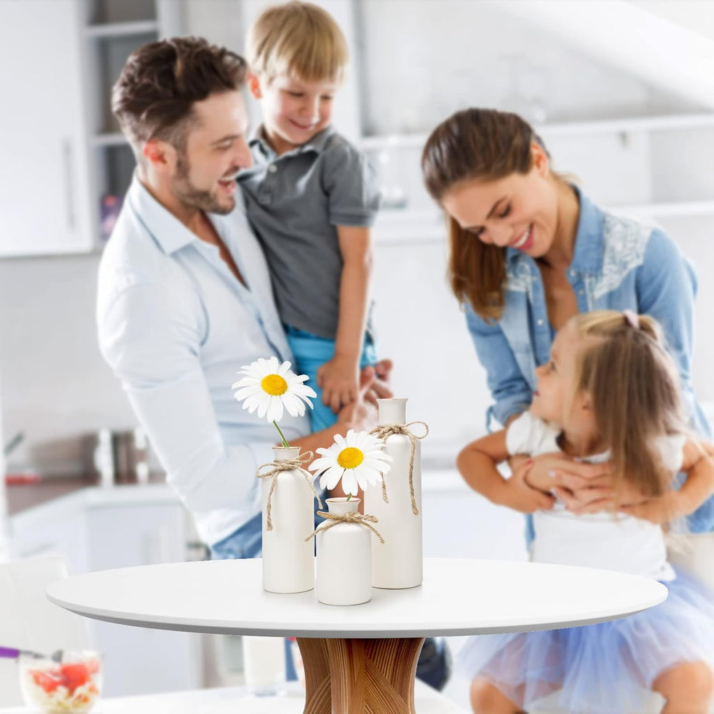 Farmhouse Ceramic Flower Vase - View 5