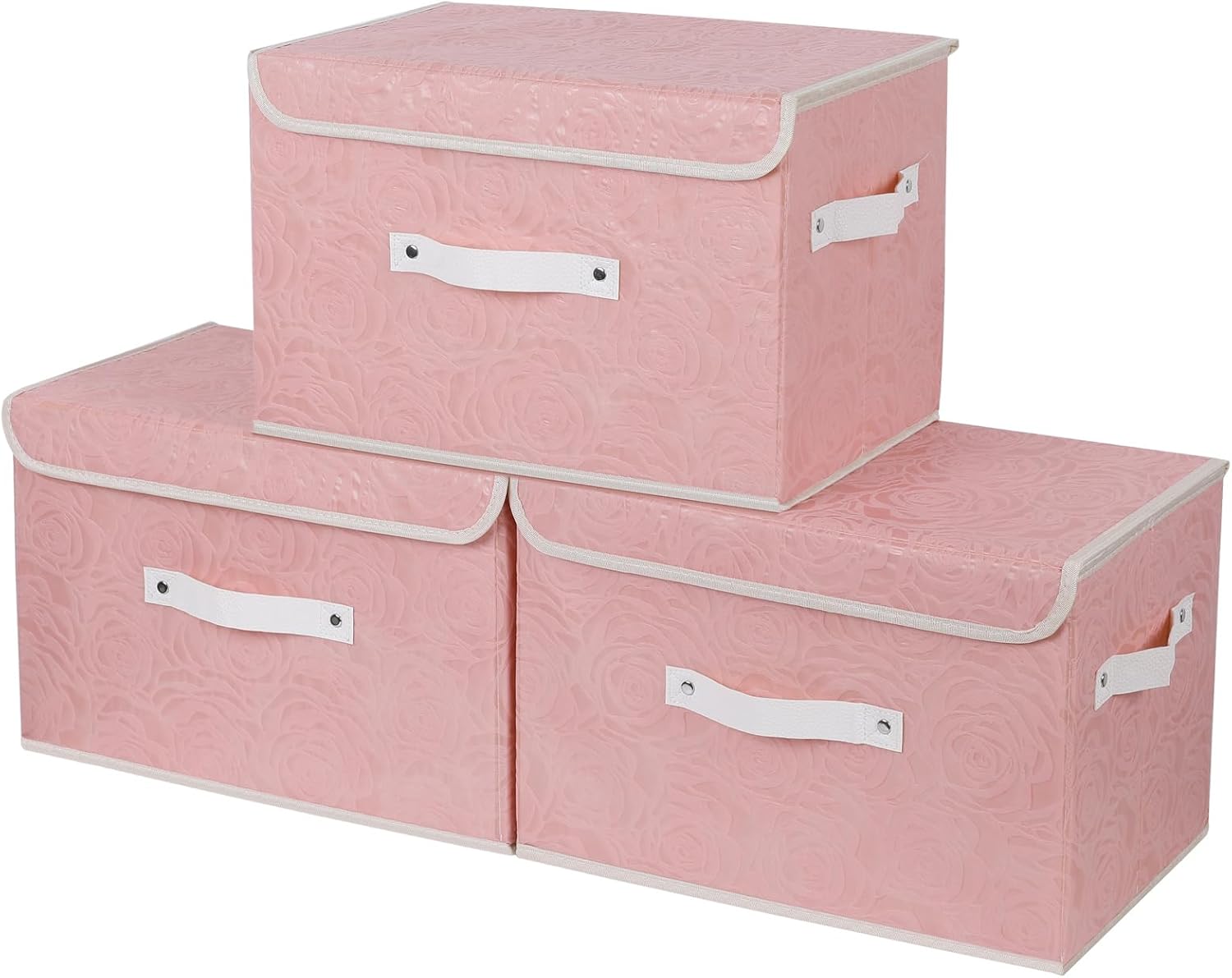 Pink Storage Bin — Set of 1 — Large (Pack of 3)