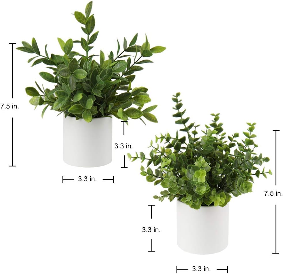 Farmhouse Faux Plant — Set of 2 - View 2
