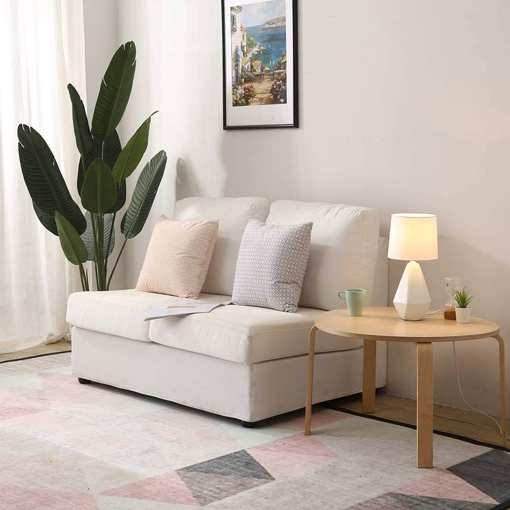 Modern Ceramic Nightstand Lamp - View 5