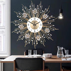 Round Luxe Gold Wall Art — 20" - View 8