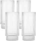 Gold Candle — 3.75" — Clear - Pack of 4 (Large)