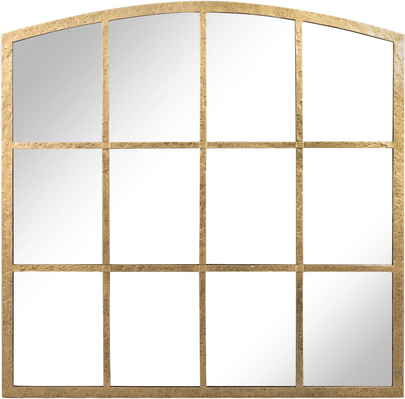 Framed Black Wall Mirror — 36" — 36"L x 36"W