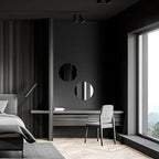 Round Luxe Glass Wall Mirror — 70" - View 4