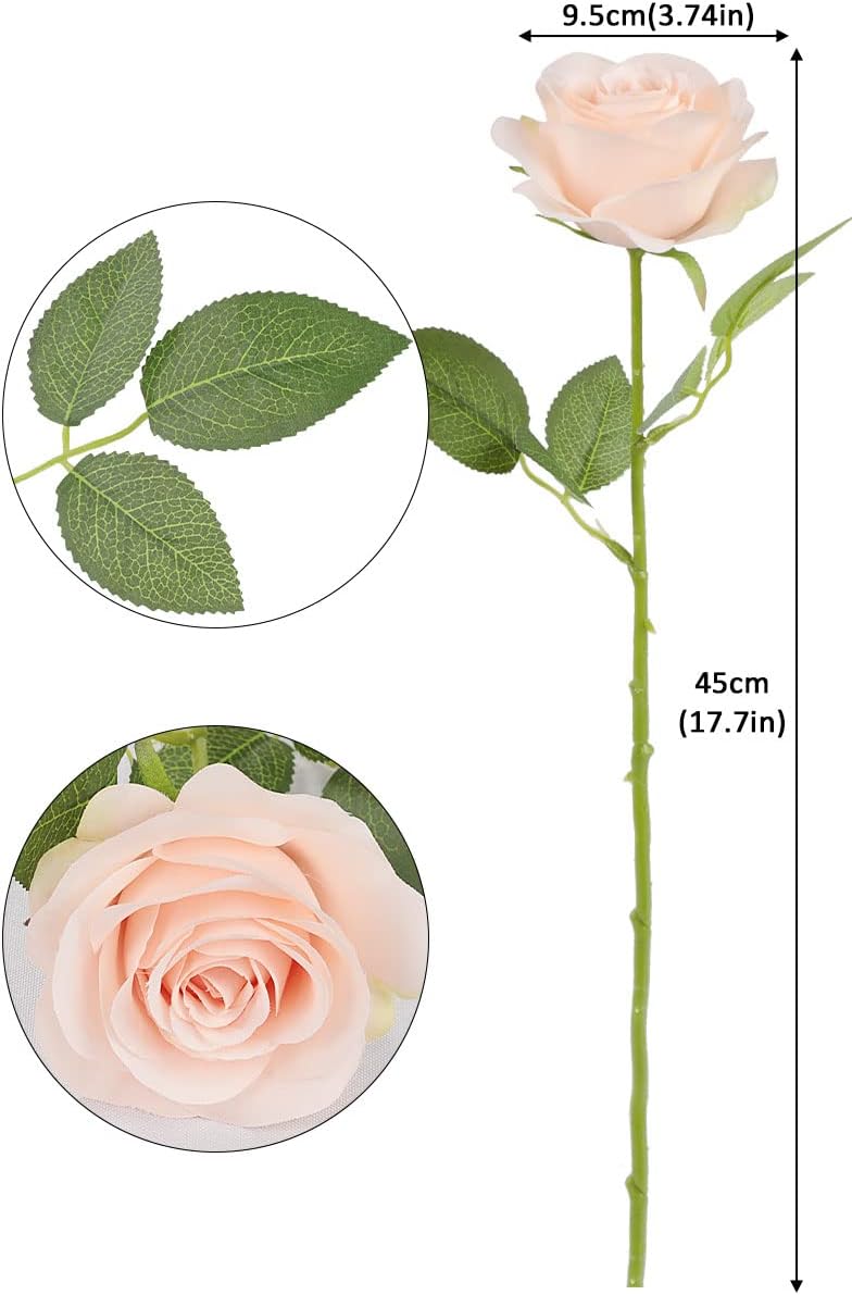 Beige Artificial Flowers - View 3