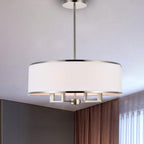 Metal Chandelier — 4-Light - View 3