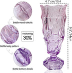 Boho Blue Flower Vase — 5" - View 2