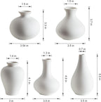 Farmhouse Black Decorative Vase — Set of 5 - View 7