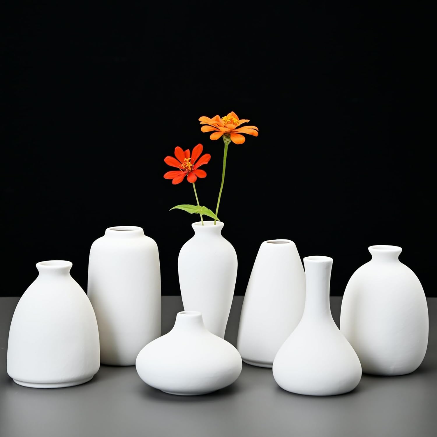Boho Gold Vase — Set of 9 - View 8