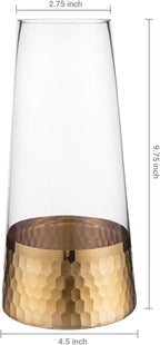 Luxe Beige Flower Vase — 10" - View 4