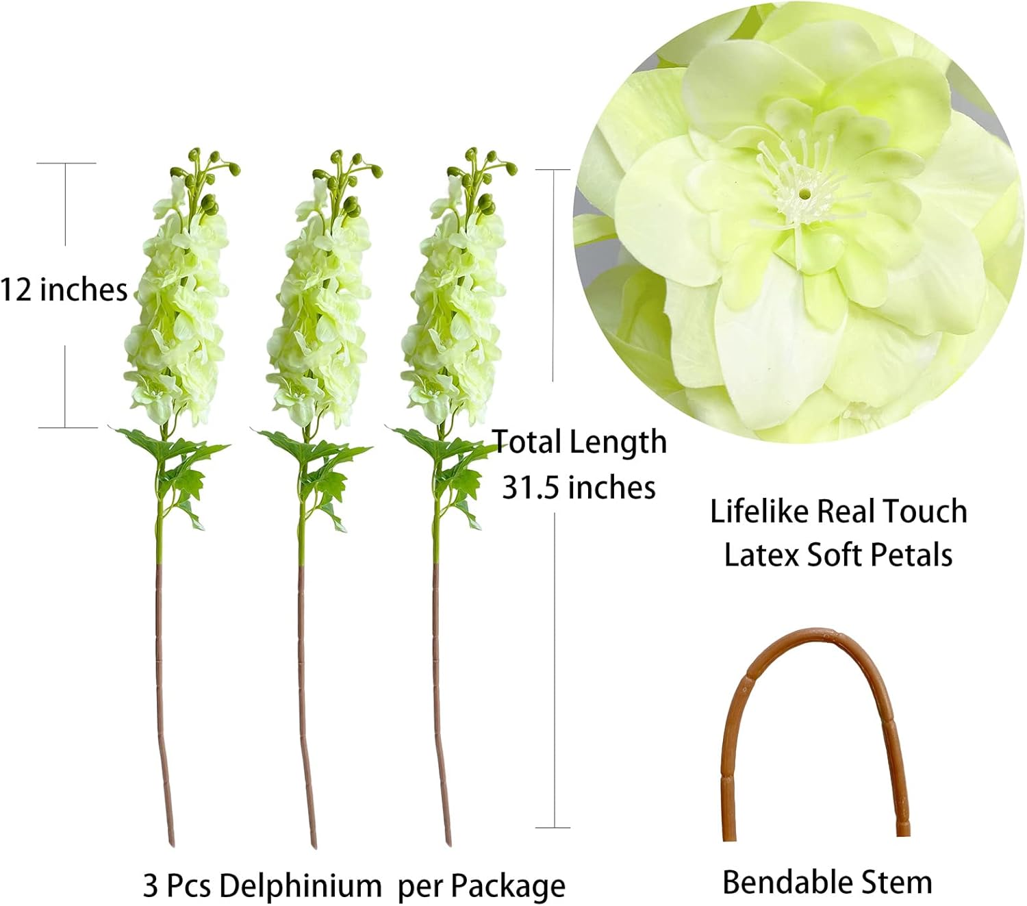 Green Artificial Plant — 31.5" - View 2