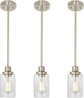 Black Chandelier — 5-Light — Brushed Nickel