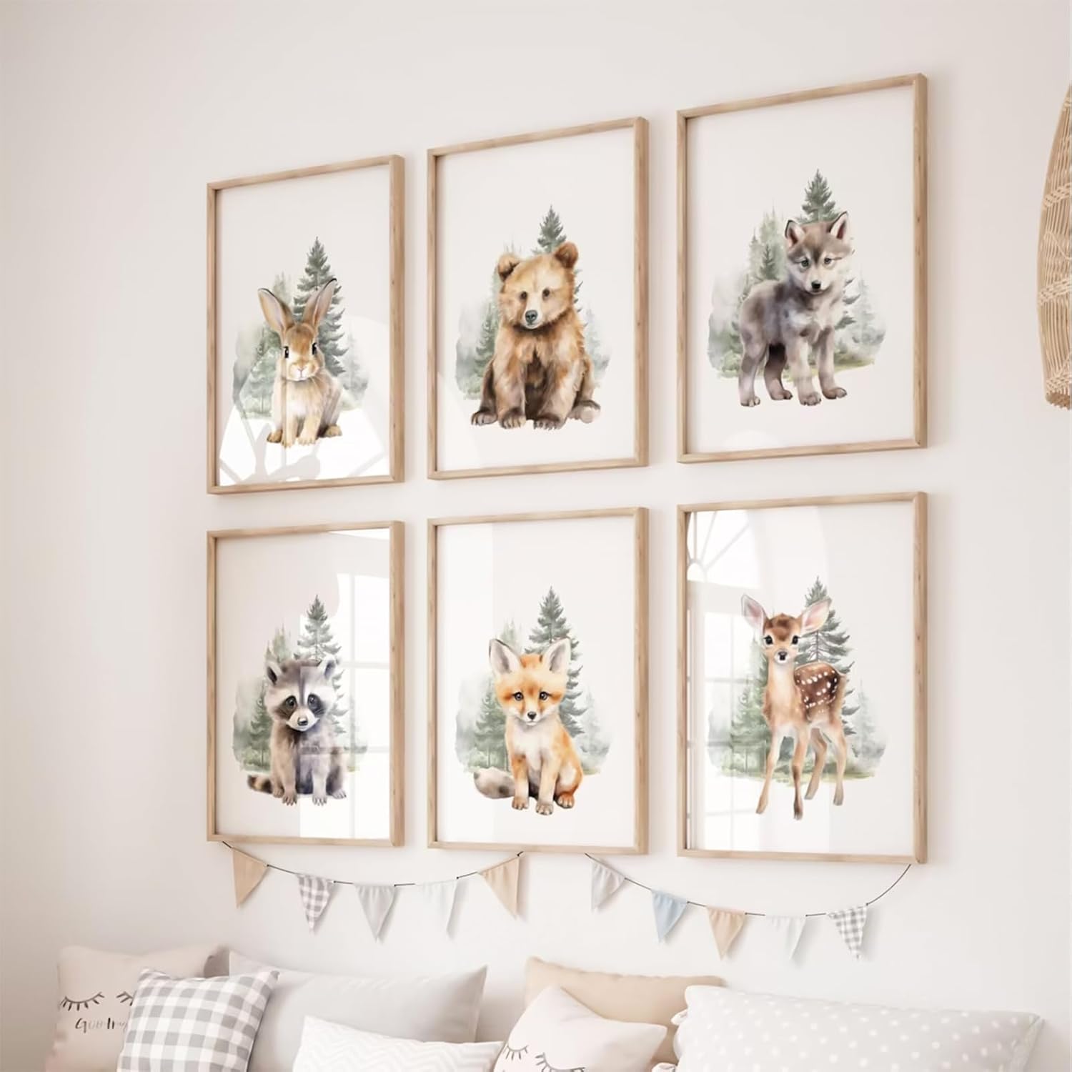 Unframed Wood Wall Decor — 16" - View 3