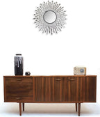 Beveled Luxe Black Wall Mirror — 23.50" - View 5