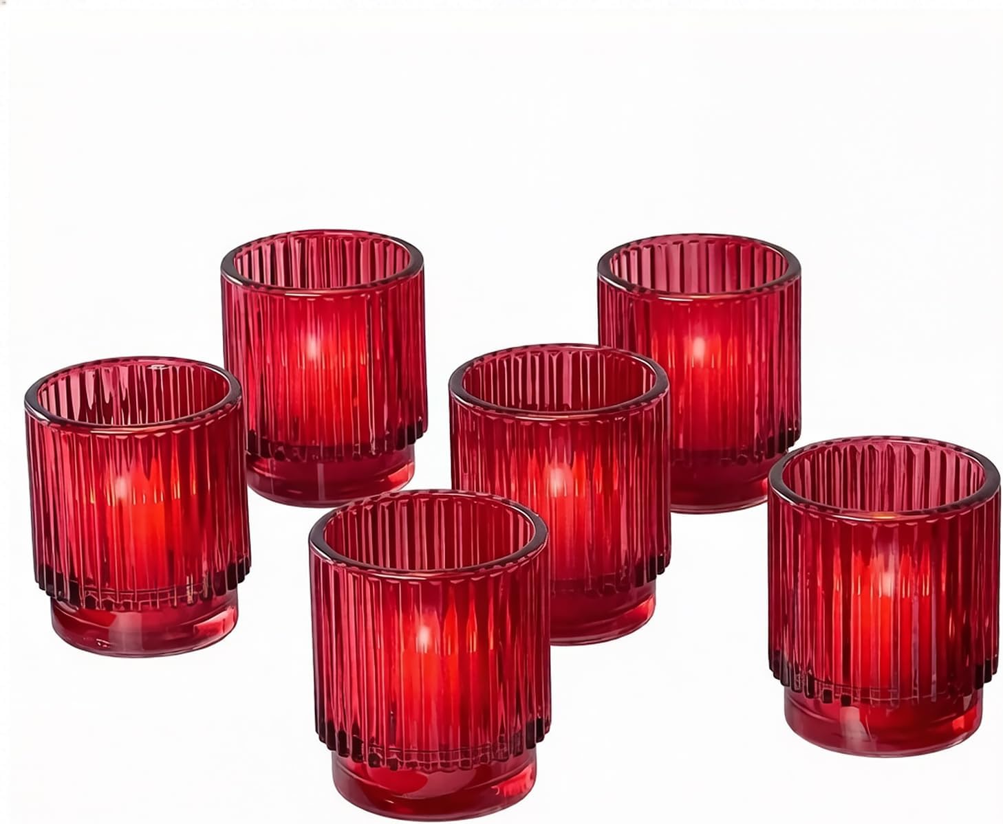 Vintage Boho Gold Candle — Set of 6 — One Size