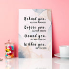 Fabric Wall Decor — 15" - View 4