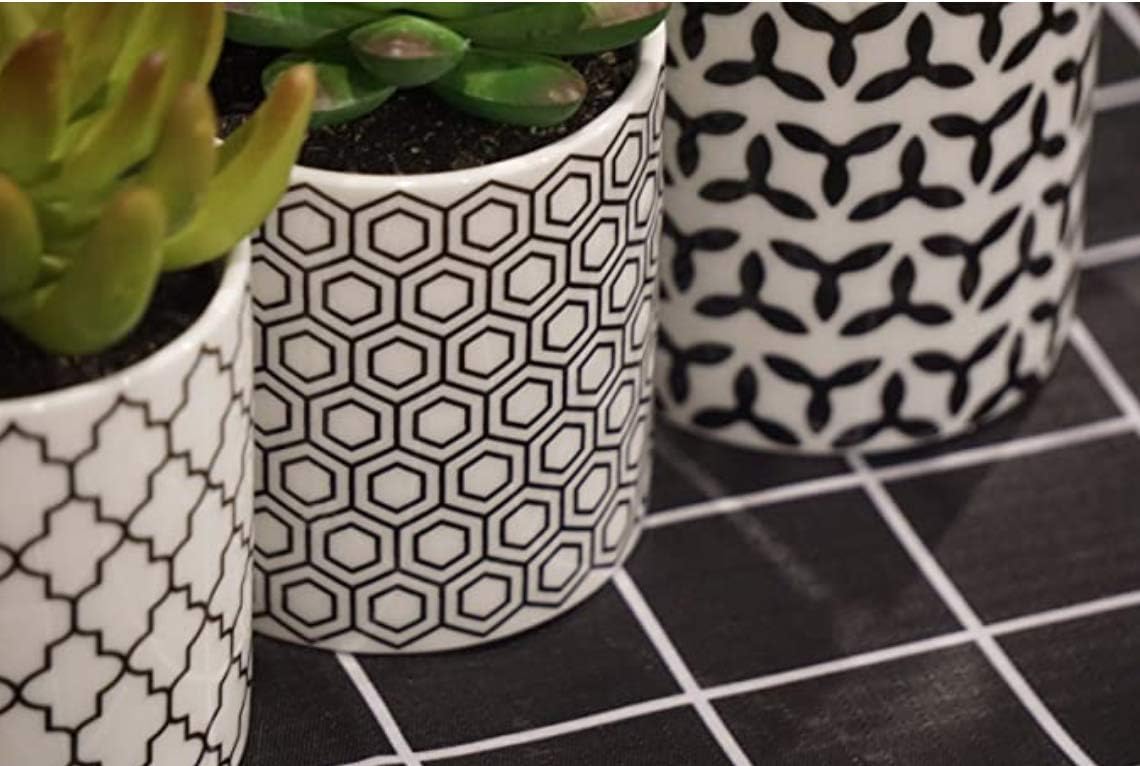 Ceramic Faux Plant — 3" - View 5