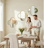 Luxe Black Wall Mirror — Set of 3 - View 3