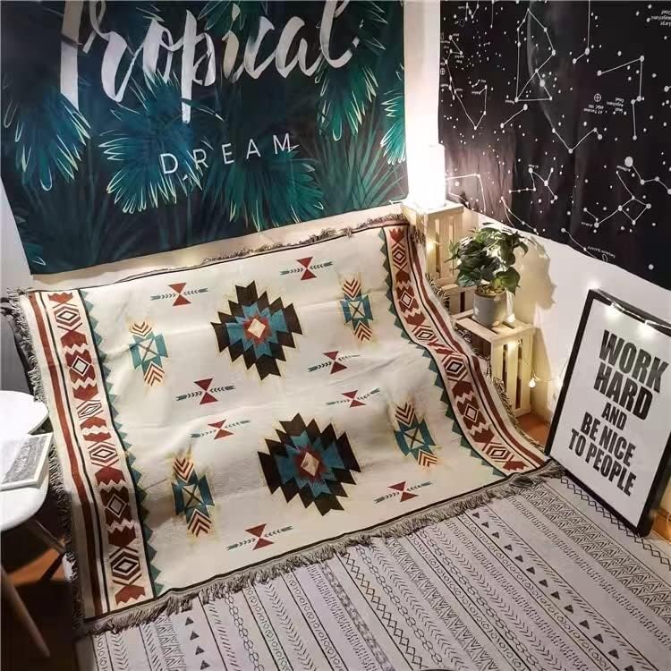 Boho Fabric Throw Pillow — 50" - View 4