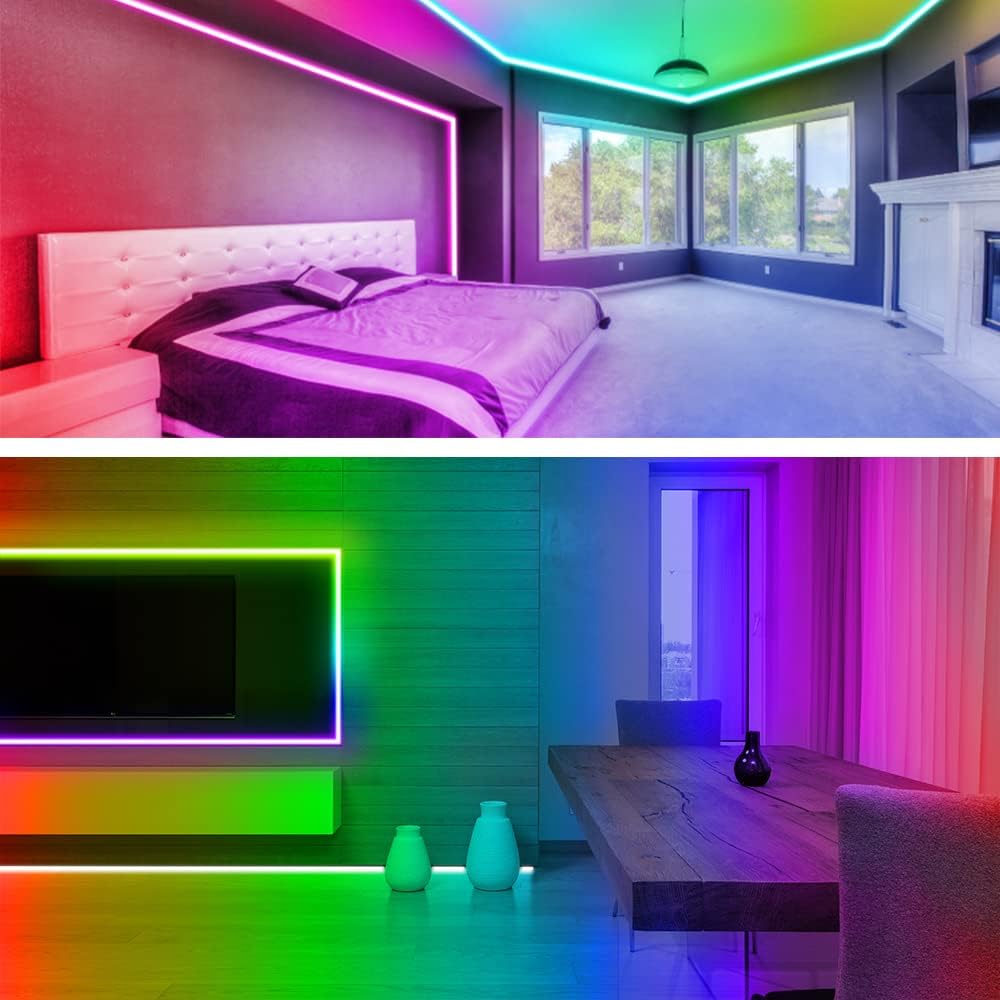 Battery Operated Rattan LED Strip Lights - View 6