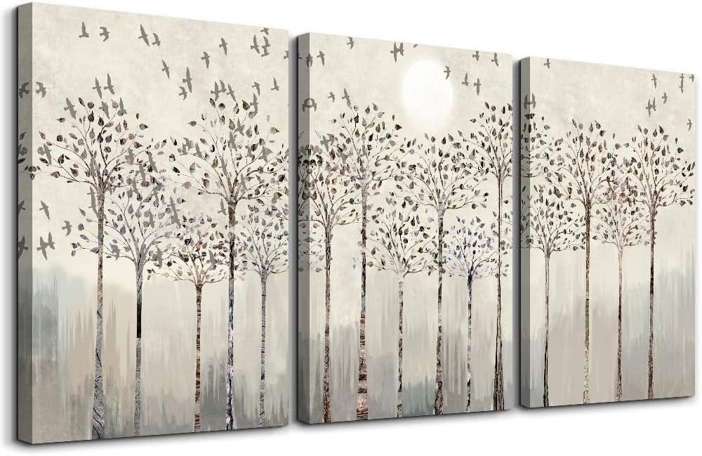 Boho Black Canvas Wall Art — 16" — 20x28inches*3pcs