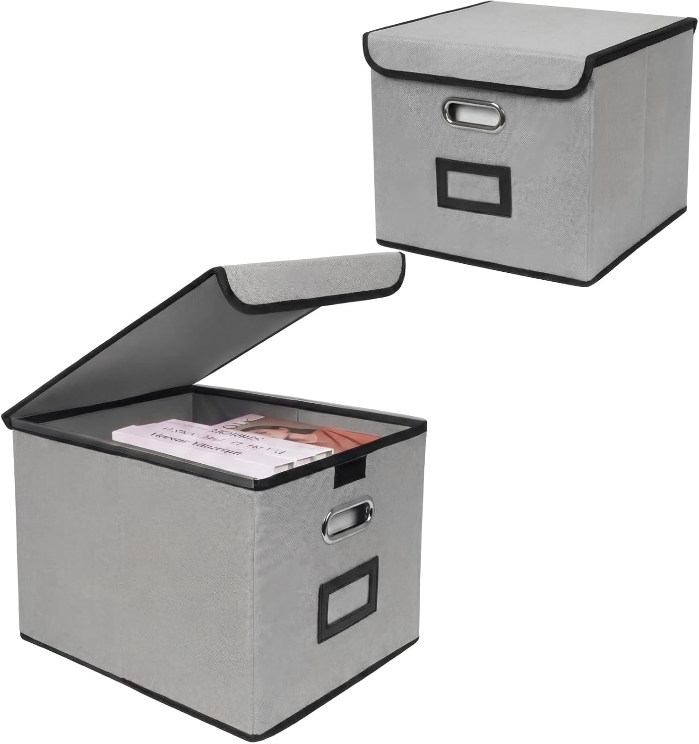 Grey Storage Bin — 63" — Grey