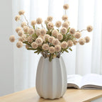 Pom Pom Beige Artificial Plant - View 4