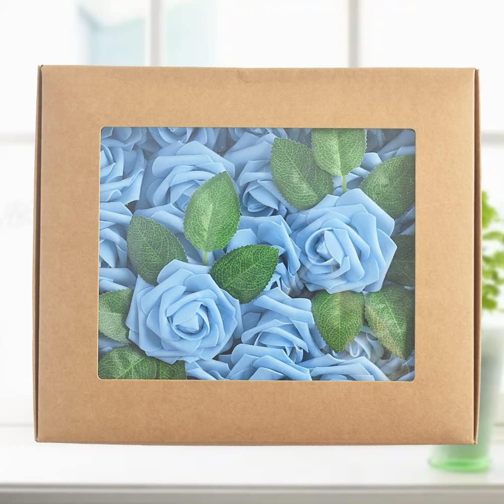Blue Artificial Flowers - View 5