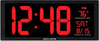 Oversized Wall Clock — 14.5" — 14.5-Inch