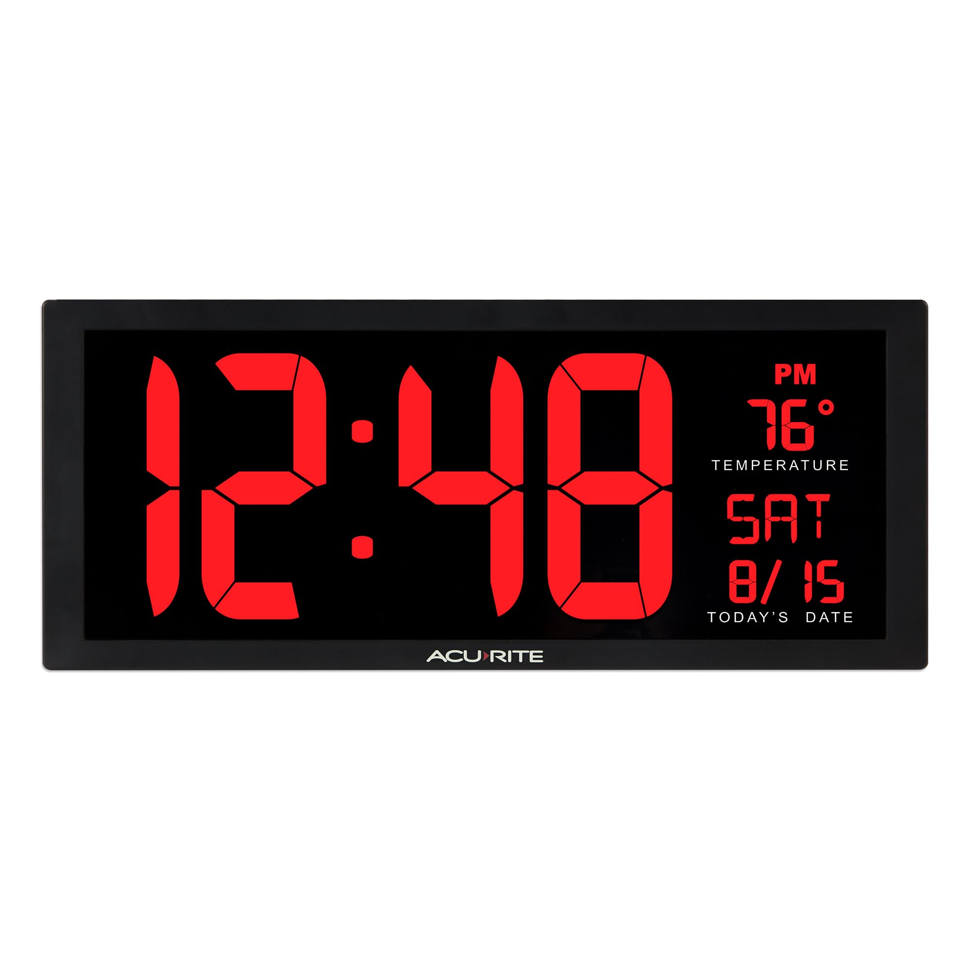 Oversized Wall Clock — 14.5"