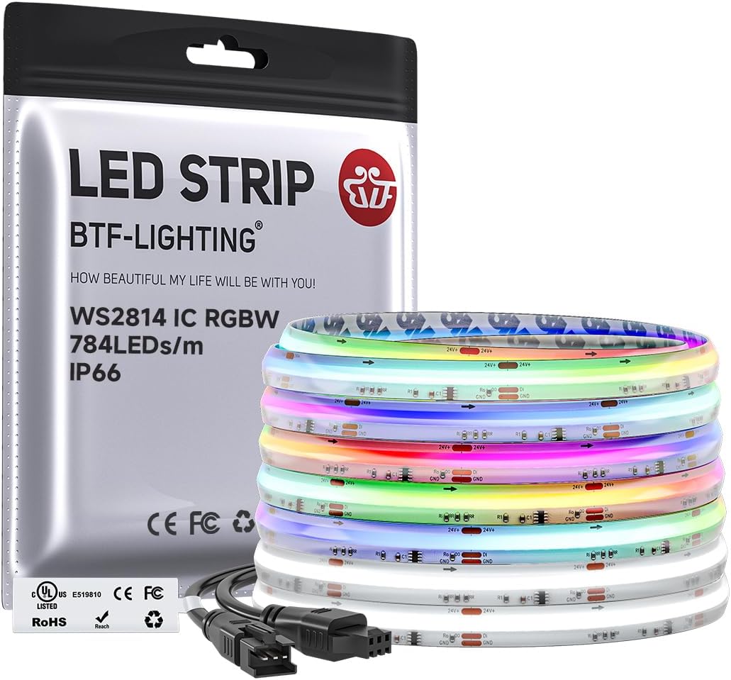 Smart Beige LED Strip Light — RGB+Cool White