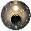 Battery Operated Black Wall Clock — 12" — 16 Inch