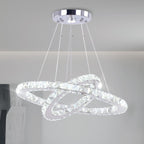 Adjustable Luxe Metal Chandelier — 8"