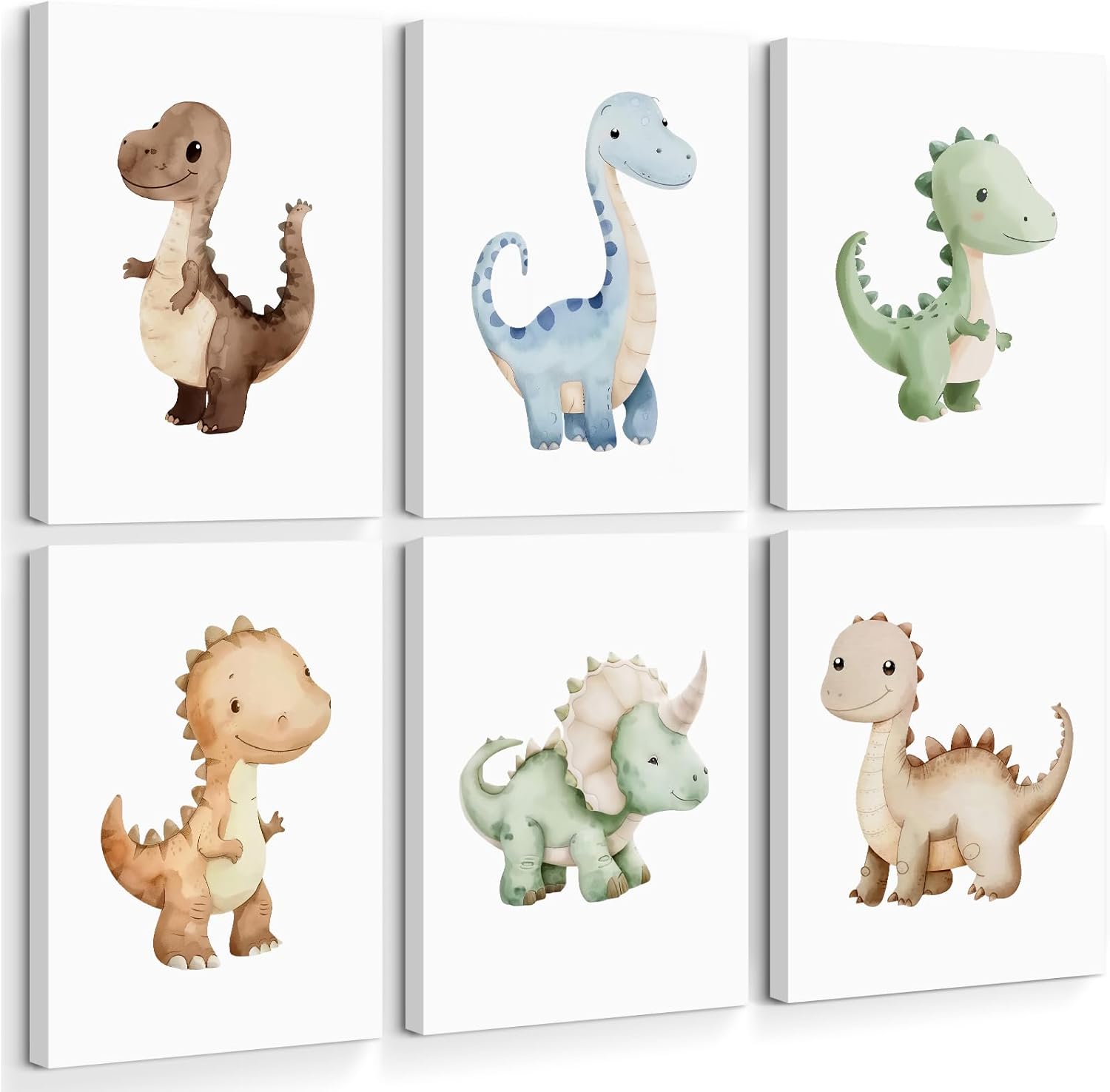 Framed Metal Wall Decor — 8" — 8"x10" Wrapped Canvas